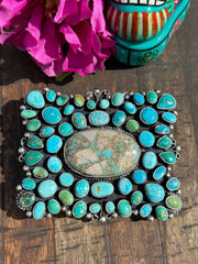 Turquoise Belt Buckle