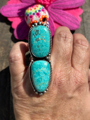 Adjustable 2 Stone Kingman Rings 1-10