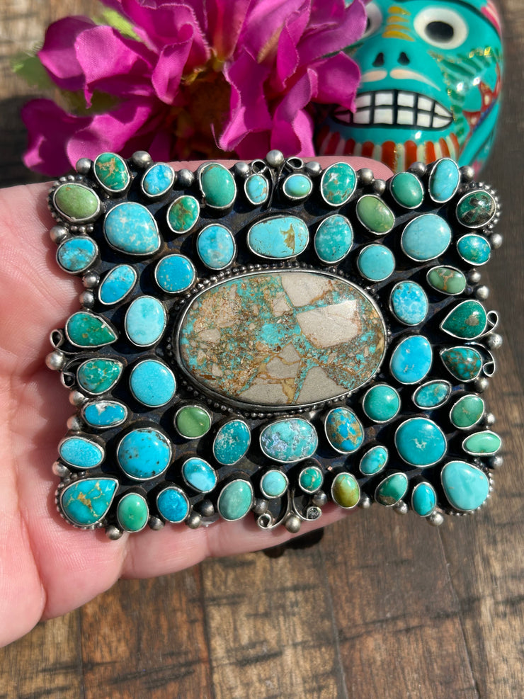 Turquoise Belt Buckle