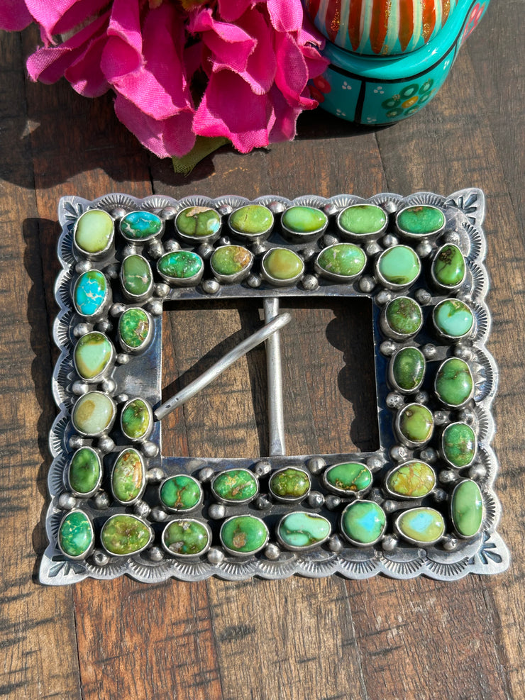 Sonoran Turquoise Belt Buckle