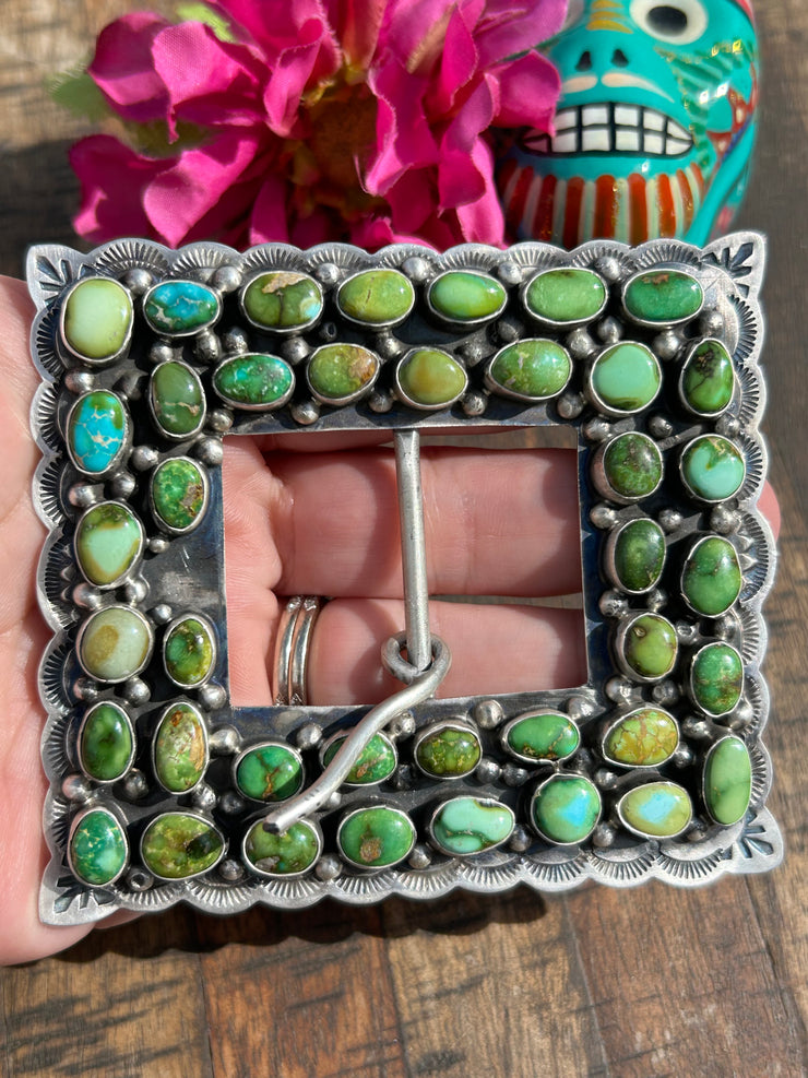 Sonoran Turquoise Belt Buckle