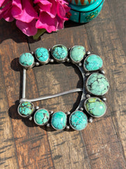 Turquoise Belt Buckle