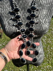 Onyx Squash Blossom Set- 2