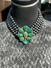 4 Strand Royston Choker Necklace