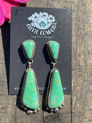 Kingman 2 Stone Dangle Earrings #1