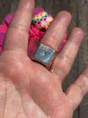 Sterling Silver Ring Sz 9