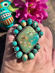 Royston Turquoise Ring Sz 8