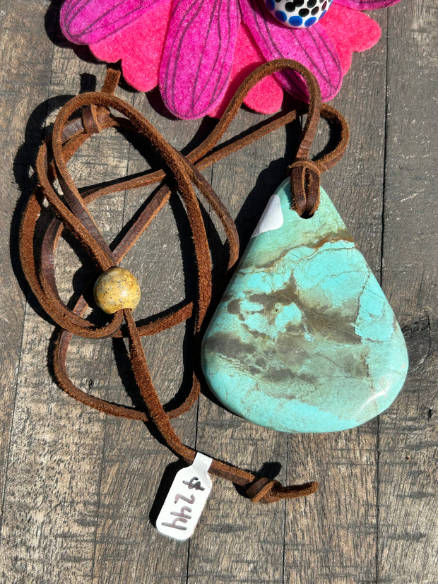 Kingman Slab Necklace #8