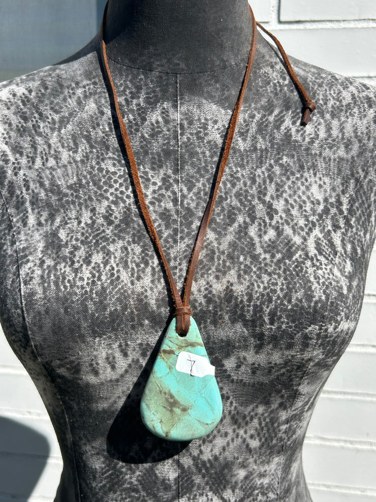 Kingman Slab Necklace #7