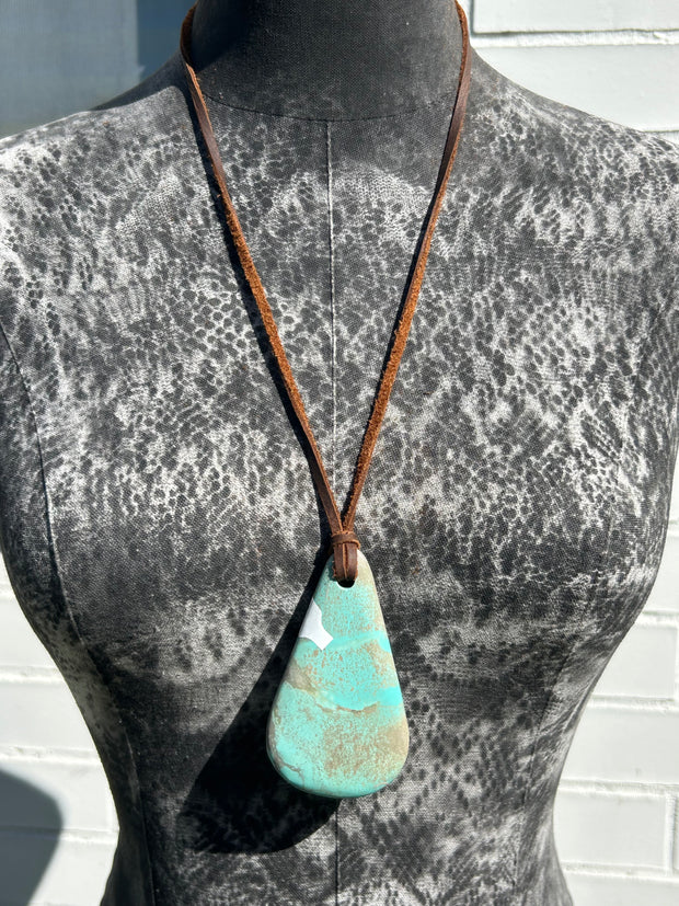Kingman Slab Necklace #15