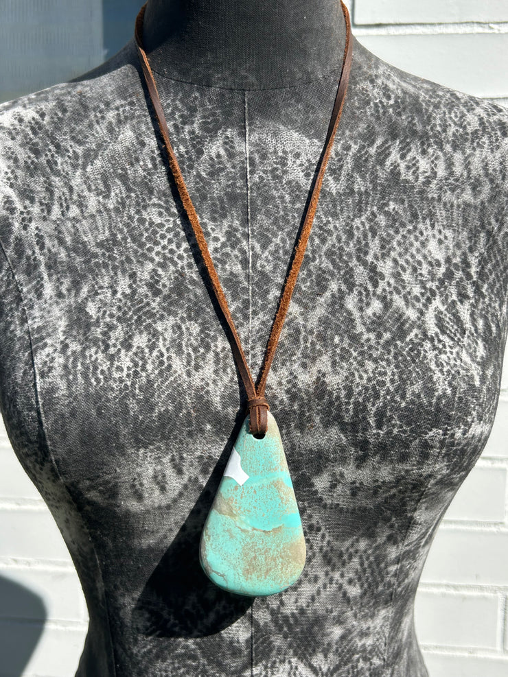 Kingman Slab Necklace #15