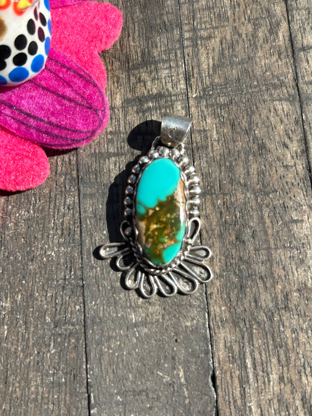 Single Stone Royston Pendant