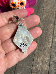 Single Stone Royston Pendant