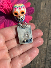 Single Stone Blackjack Pendant