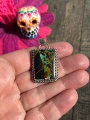 Single Stone Blackjack Pendant