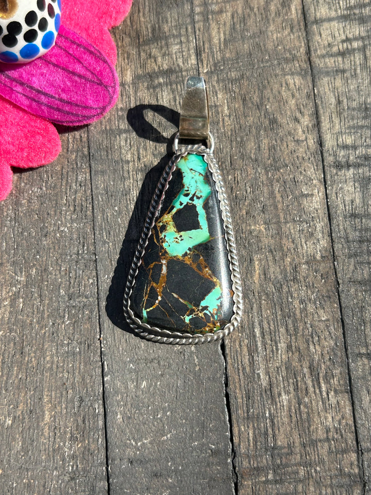 Single Stone Blackjack Pendant