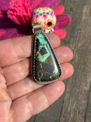 Single Stone Blackjack Pendant