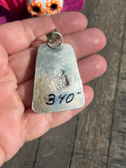 Single Stone Variscite Pendant