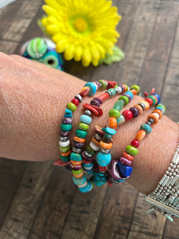 5 Strand Multi Color Bracelet