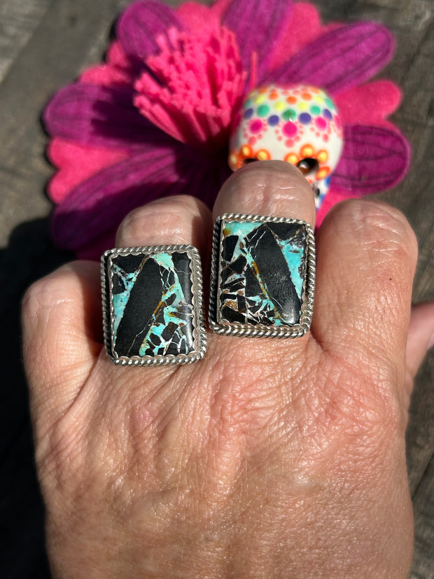 Single Stone Blackjack Rings