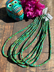 17" Sonoran Heishi Bead Necklace