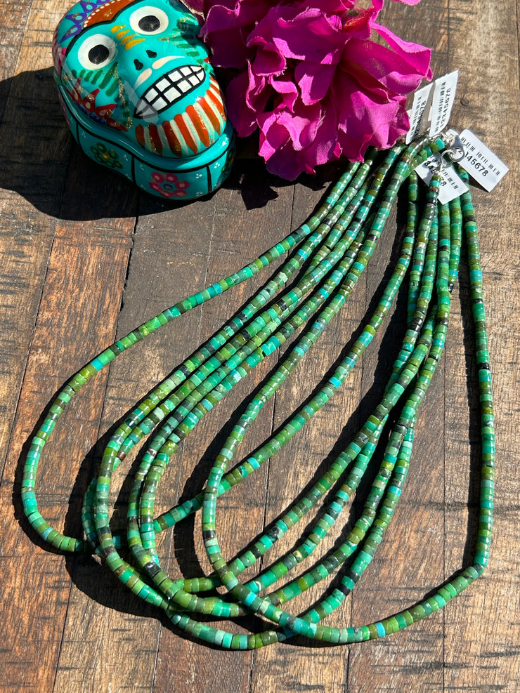 17" Sonoran Heishi Bead Necklace