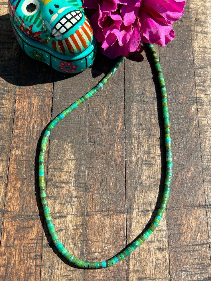 17" Sonoran Heishi Bead Necklace