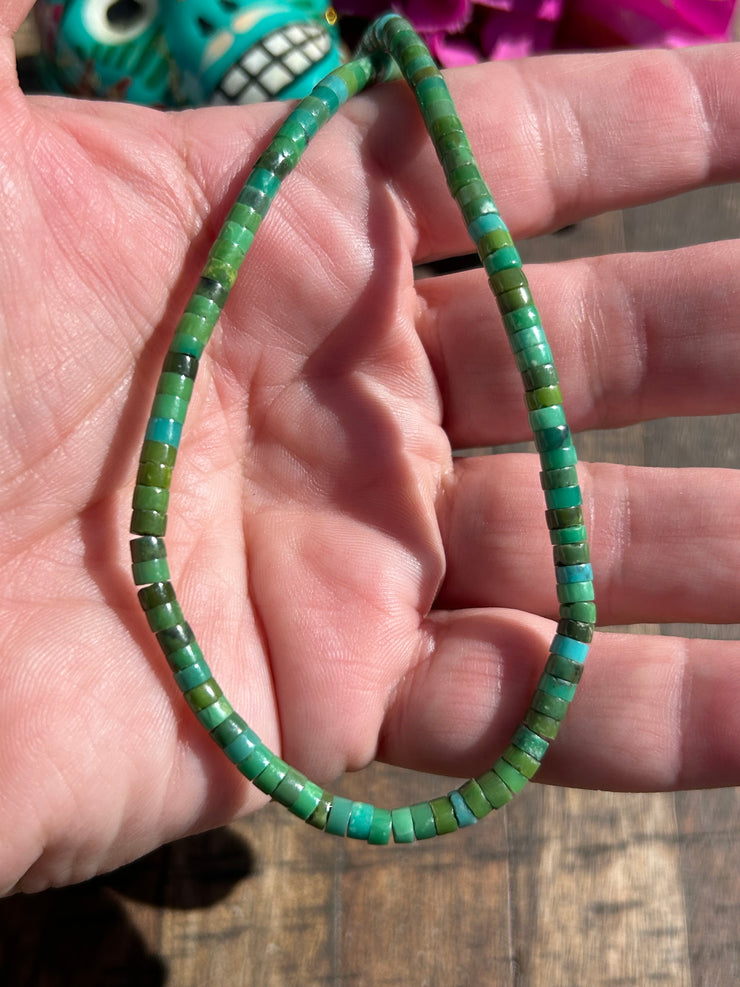 17" Sonoran Heishi Bead Necklace