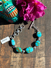 Sonoran Turquoise Toggle Bracelet