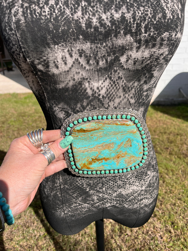 Lacy Kingman Belt Buckle