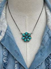 Kingman Cluster Necklace #8