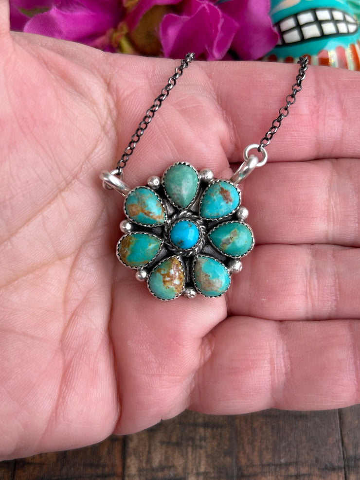 Kingman Cluster Necklace #5