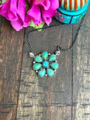 Kingman Cluster Necklace #7