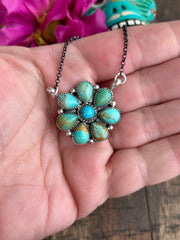 Kingman Cluster Necklace #8