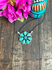 Kingman Cluster Necklace #9