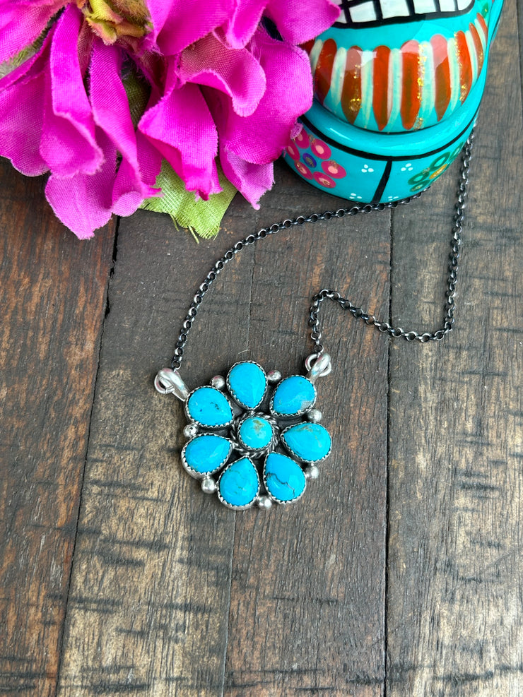 Kingman Cluster Necklace #10