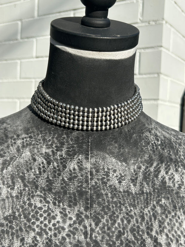 5 Strand Pearl Choker