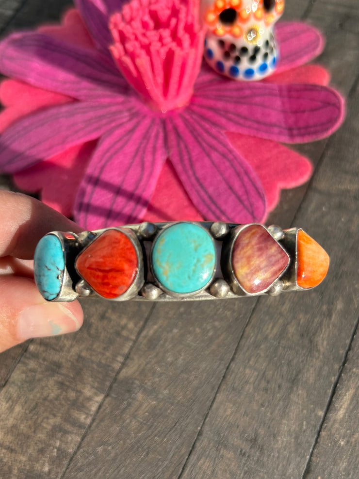 5 Stone Multi-Color Cuff 1-3