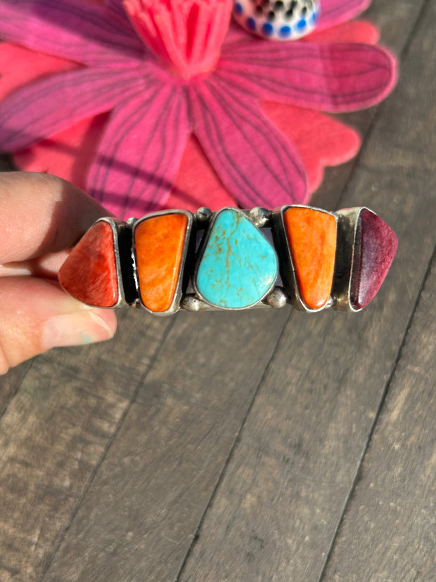 5 Stone Multi-Color Cuff 1-3