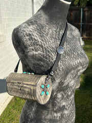 Sterling Silver and Kingman Purse