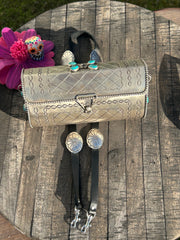 Sterling Silver and Kingman Purse