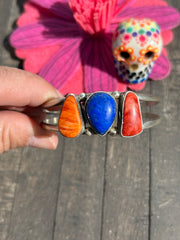 3 Stone Multi Color Cuffs 1-5