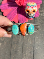 3 Stone Multi Color Cuffs 1-5