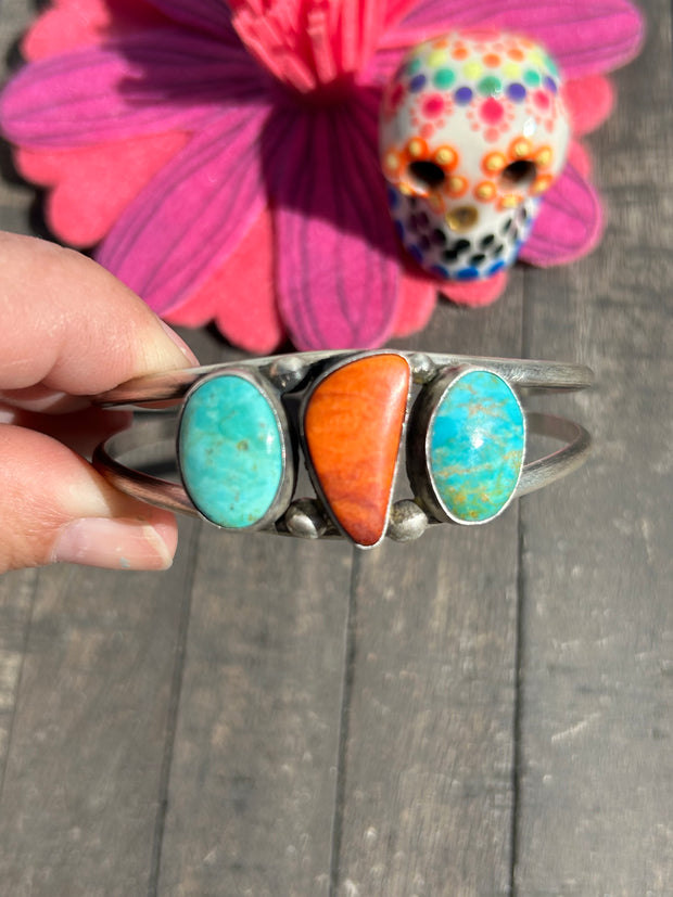 3 Stone Multi Color Cuffs 1-5