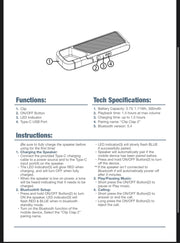 The Hippie Cowgirl Couture Bluetooth Speaker/Purse Charm