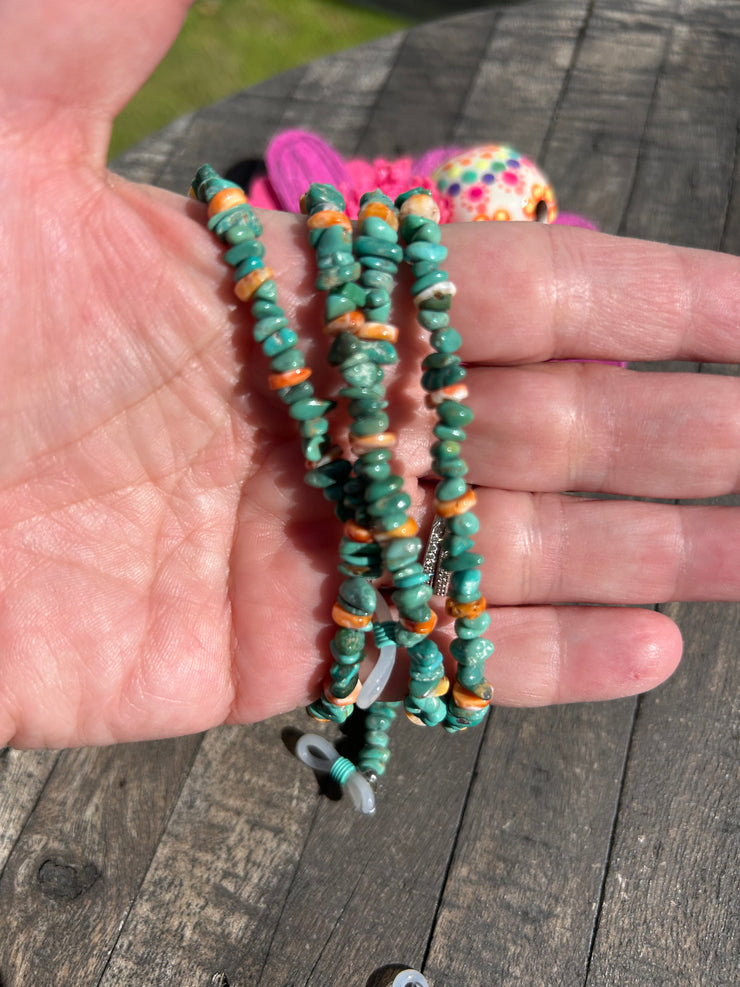 Kingman Beaded Glasses Chain