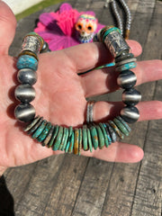 Kingman Disc Bead Necklace 2