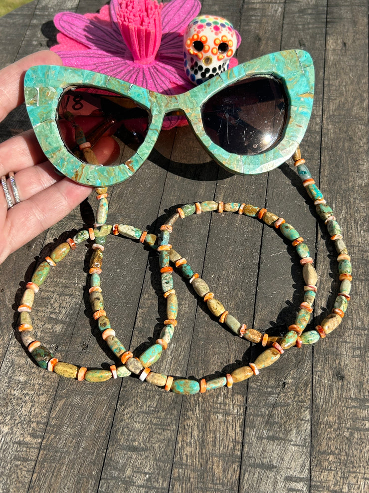 Kingman Beaded Glasses Chain