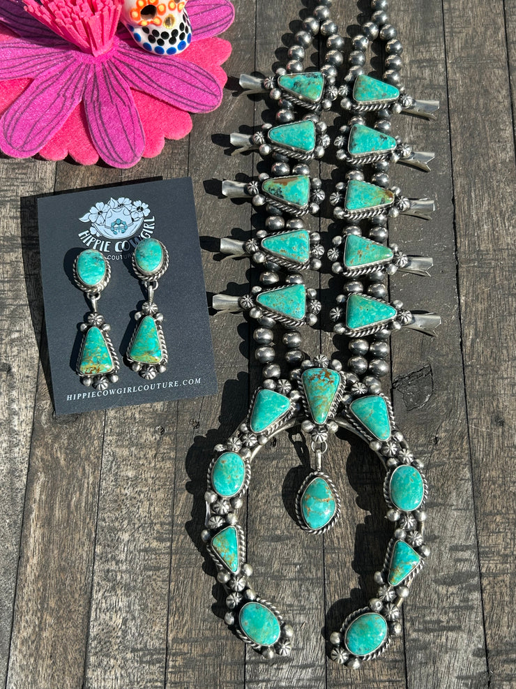 Kingman Squash Blossom Set