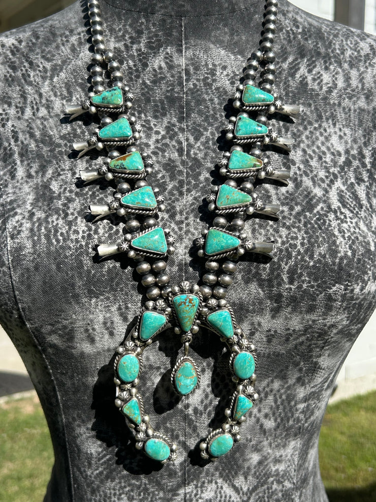 Kingman Squash Blossom Set